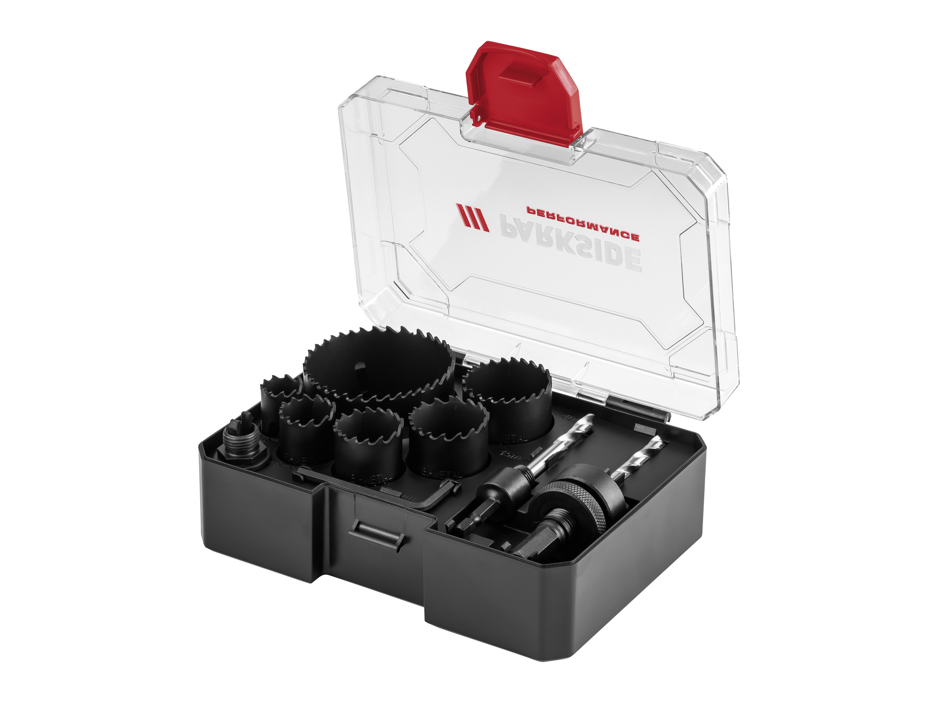 Parkside Performance® Sada bimetalových děrovacích pil, 11dílná