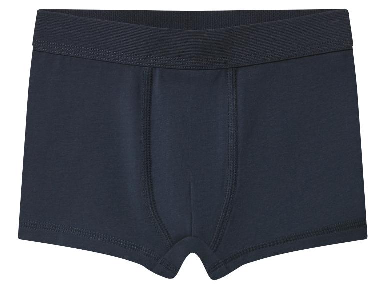 Tmavě modré pánské boxerky s elastickým pasem