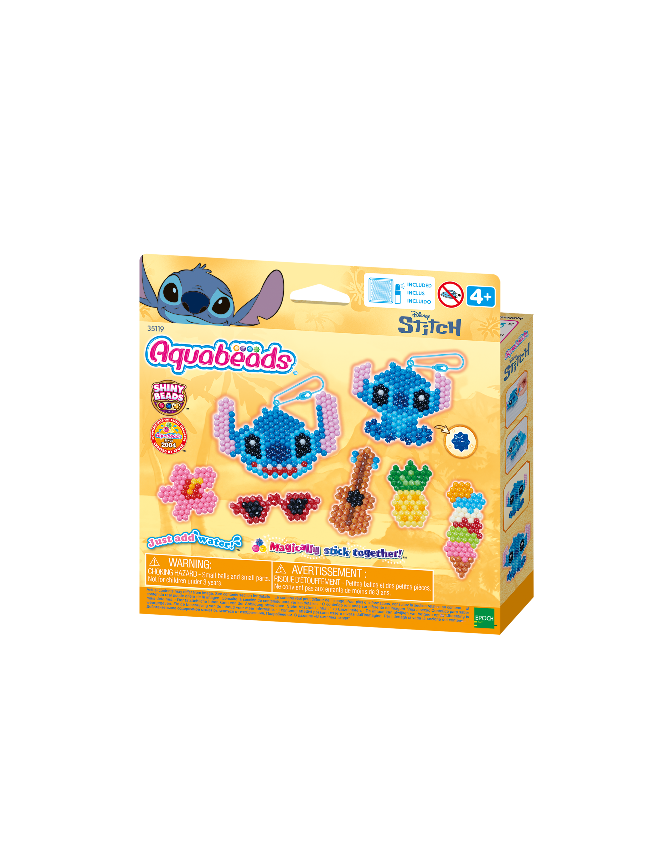 Aquabeads Kreativní sada na výrobu přívěsků na klíče, spojování vodou (Stitch)