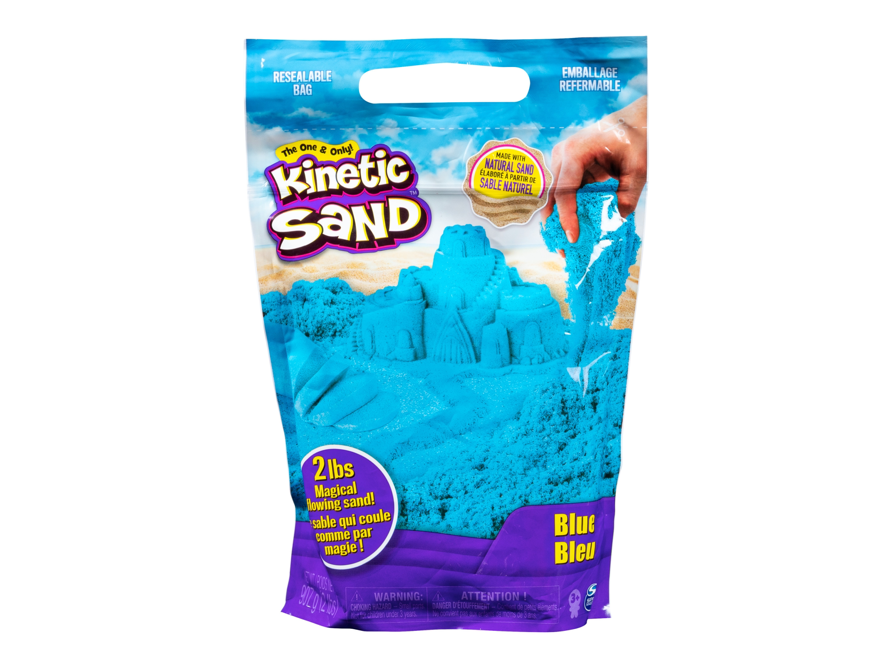 Kinetic Sand Modrý písek 0,9 Kg