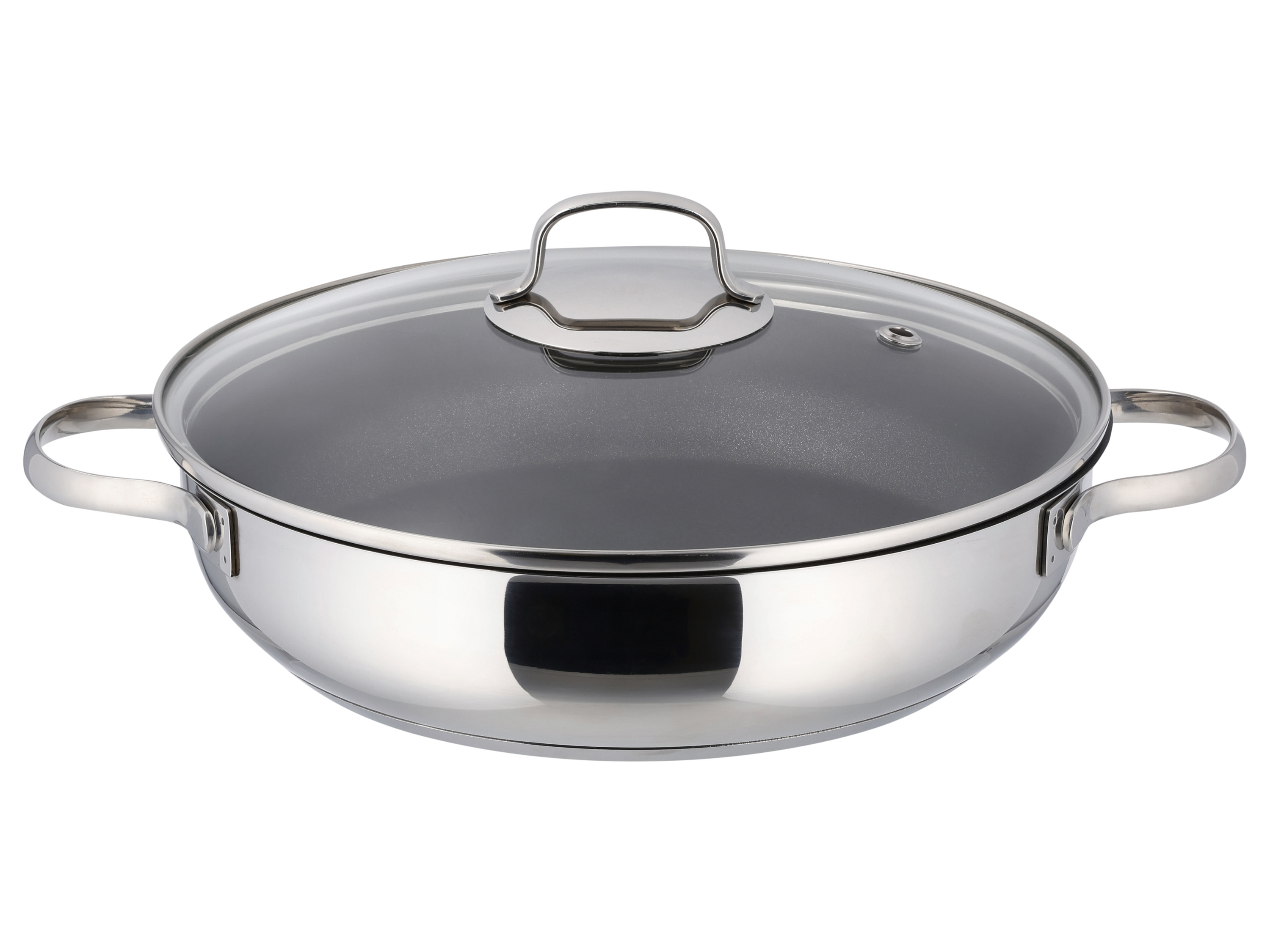 Silvercrest® Servírovací pánev z nerezové oceli, Ø 28 cm