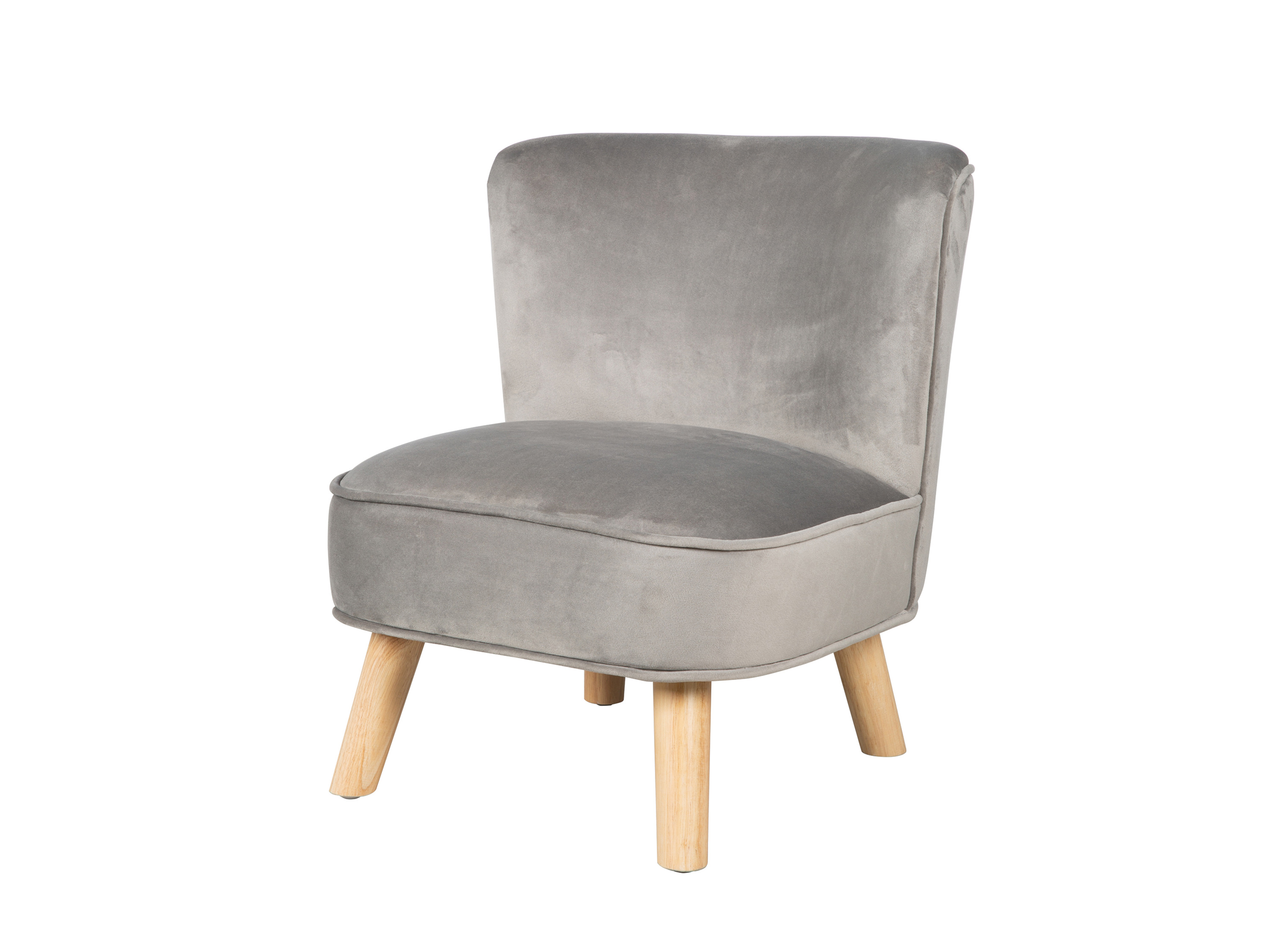 roba Dětské křeslo (Skandinávský styl, šedá)