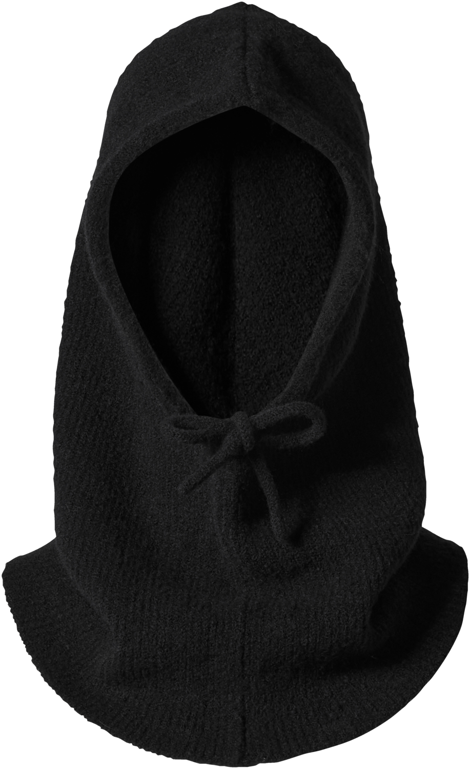 esmara® Dámský pletený nákrčník s kapucí (černá)