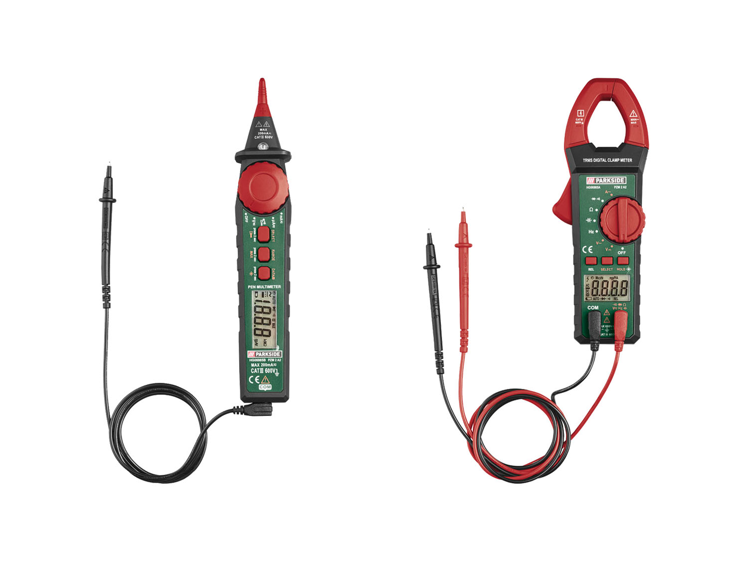 PARKSIDE® Klešťový multimetr / Tužkový multimetr PZM 2 A2