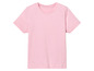 Růžové tričko s krátkým rukávem.