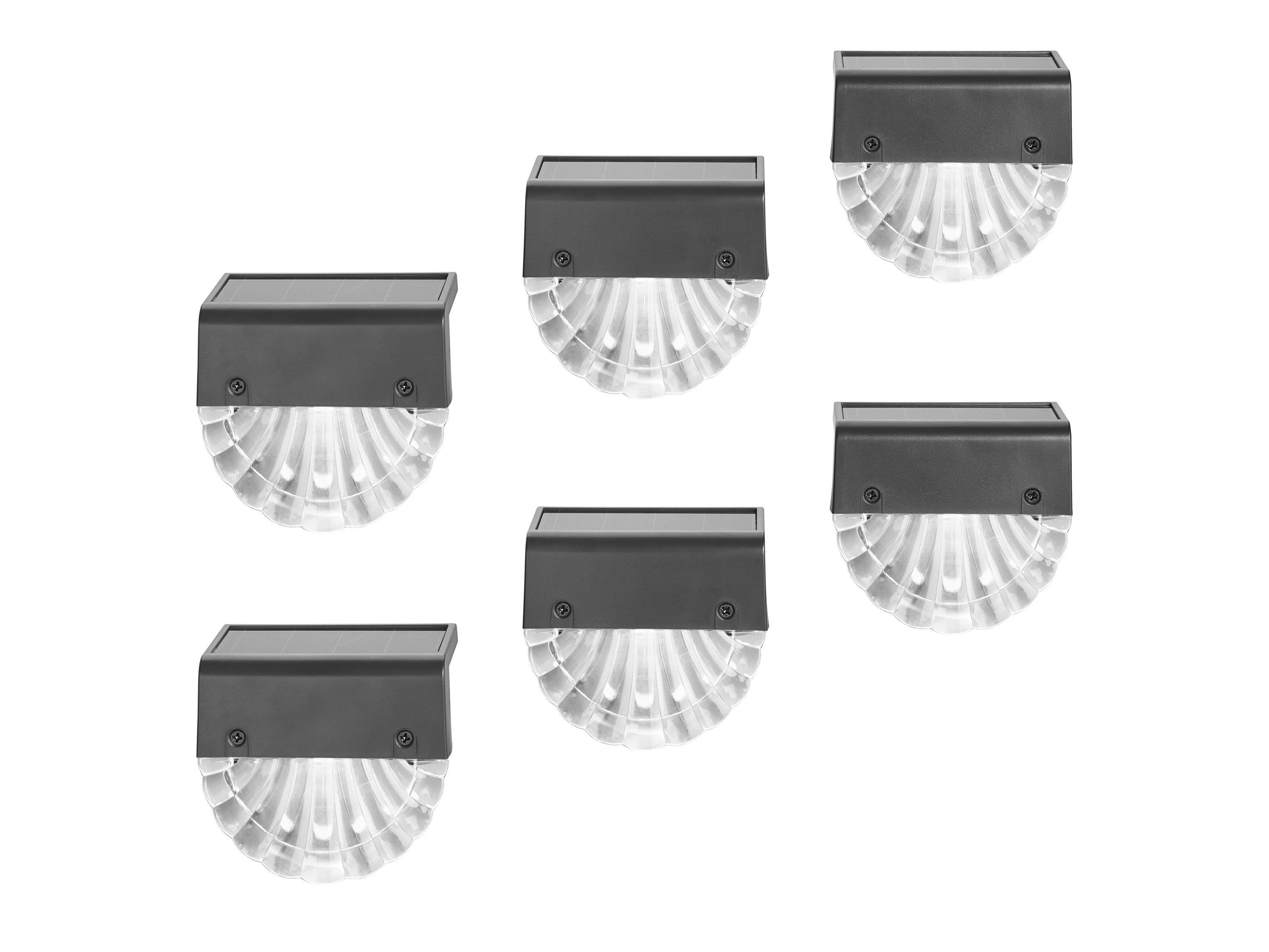 Livarno® Solární LED svítidlo, 6dílná sada (kulatá)