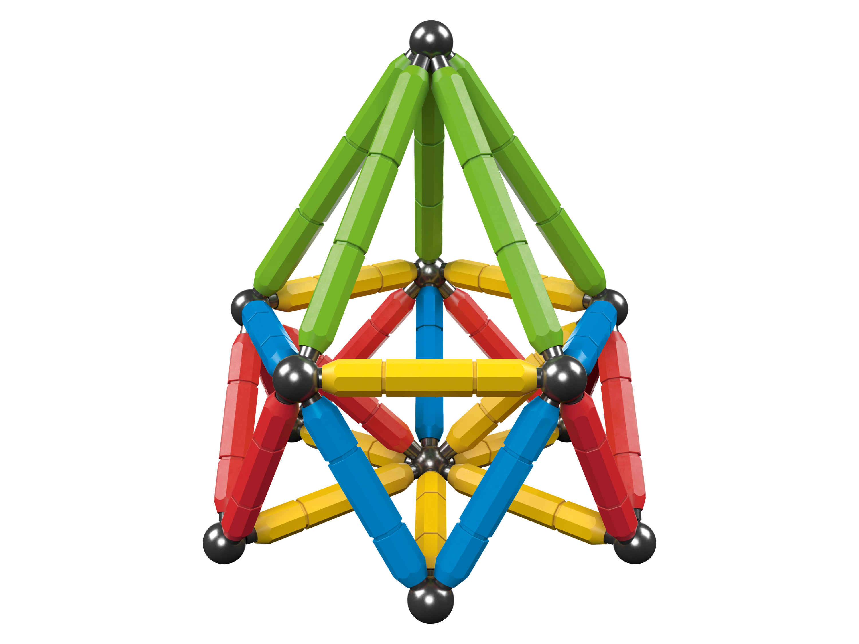 lupilu® Magnetická stavebnice (barevná)