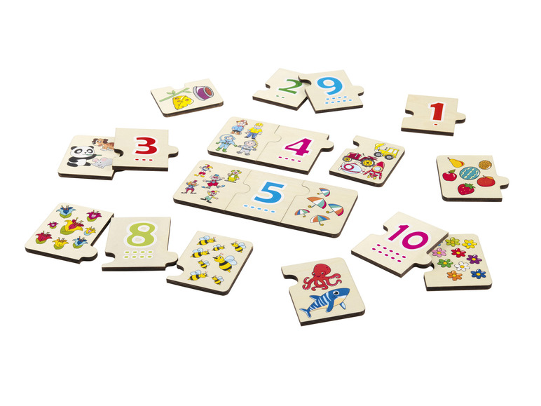  Zobrazit na celou obrazovku Playtive Dřevěné puzzle - Obrázek 8
