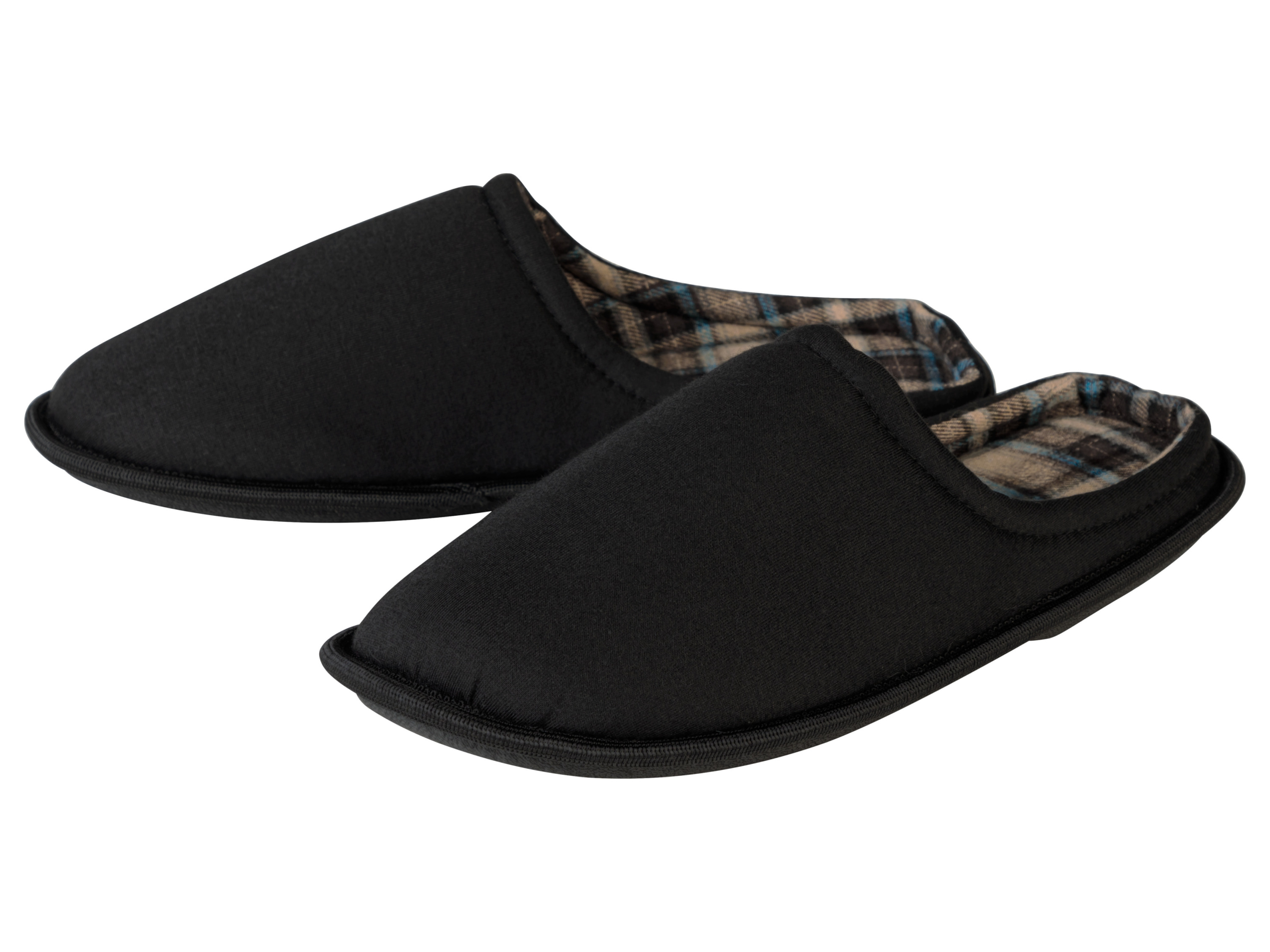 esmara® Pánská domácí obuv (černá, 44/45)