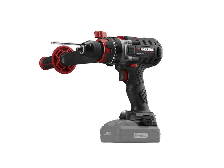  Zobrazit na celou obrazovku PARKSIDE PERFORMANCE® Aku příklepová vrtačka 150 Nm PPSBSA 20-Li A1, Smart 4 Ah - Obrázek 2