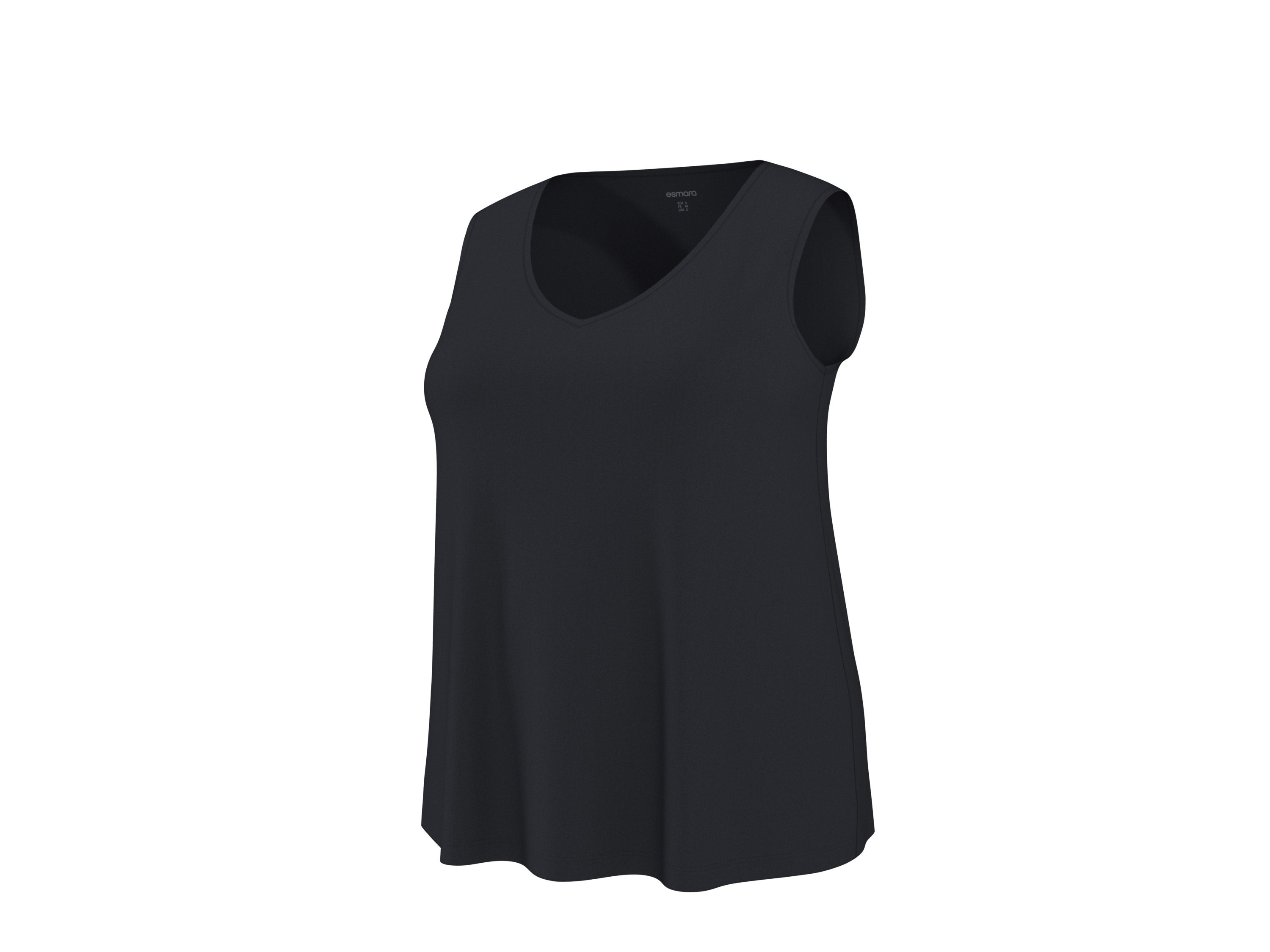 esmara® Dámský top (černá, Xl(48/50))