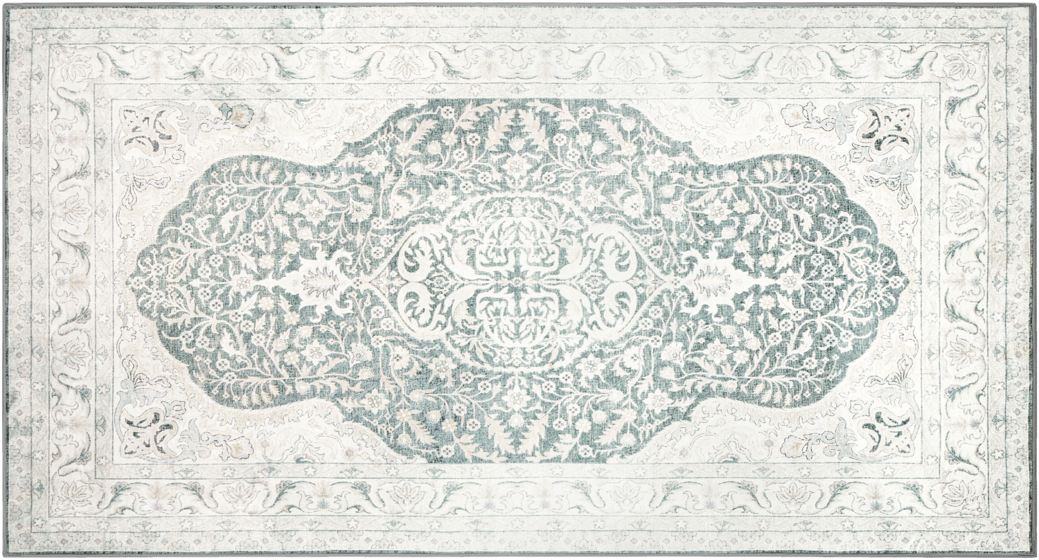 Livarno® Koberec Premium, 80 x 150 cm (zelená/šedá)