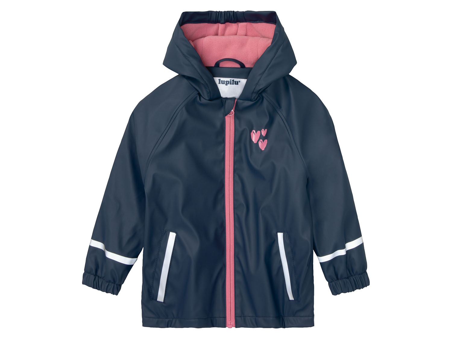 lupilu® Dívčí nepromokavá bunda s podšívkou (navy modrá, 86/92)