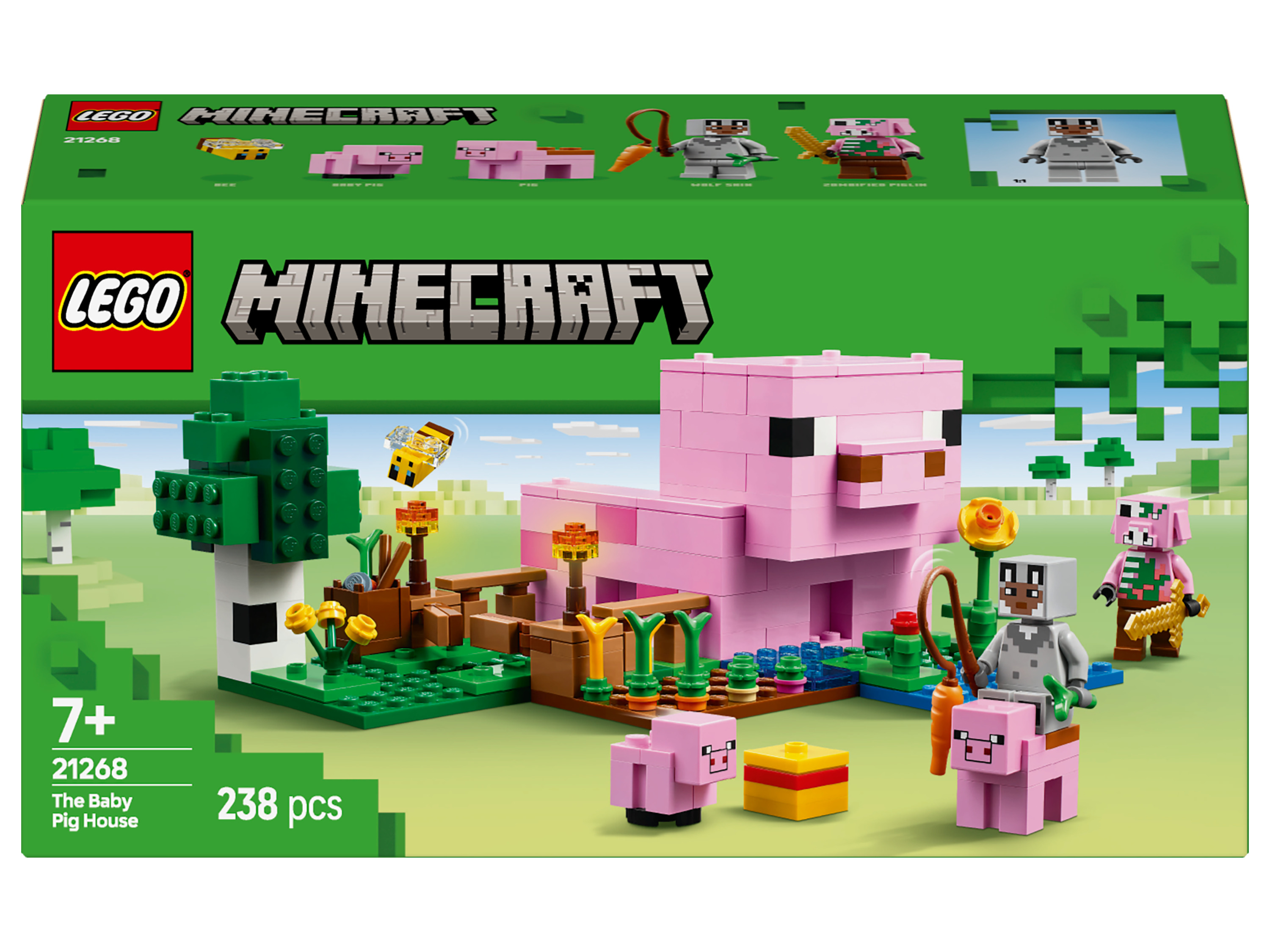LEGO® Minecraft® 21268 Domeček Prasátka
