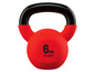 Červená 6 kg kettlebell od Crivit.