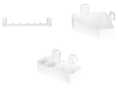 LIVARNO home Držák na ručníky / Rohový regál / Košík