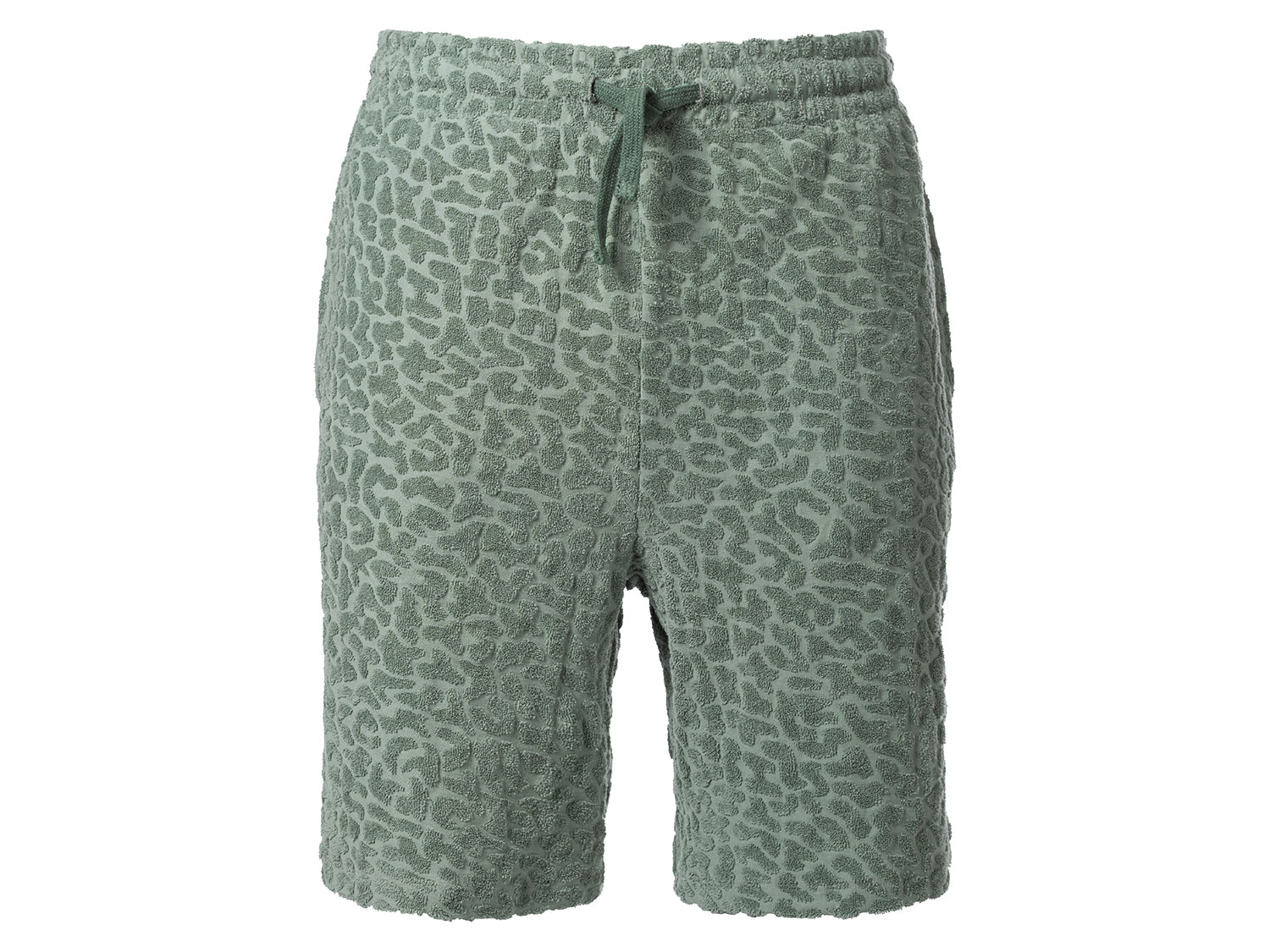 Livergy® Pánské froté šortky, zelená (M(48/50))