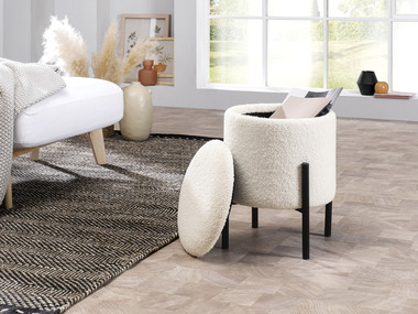 LIVARNO home Stolička s úložným prostorem