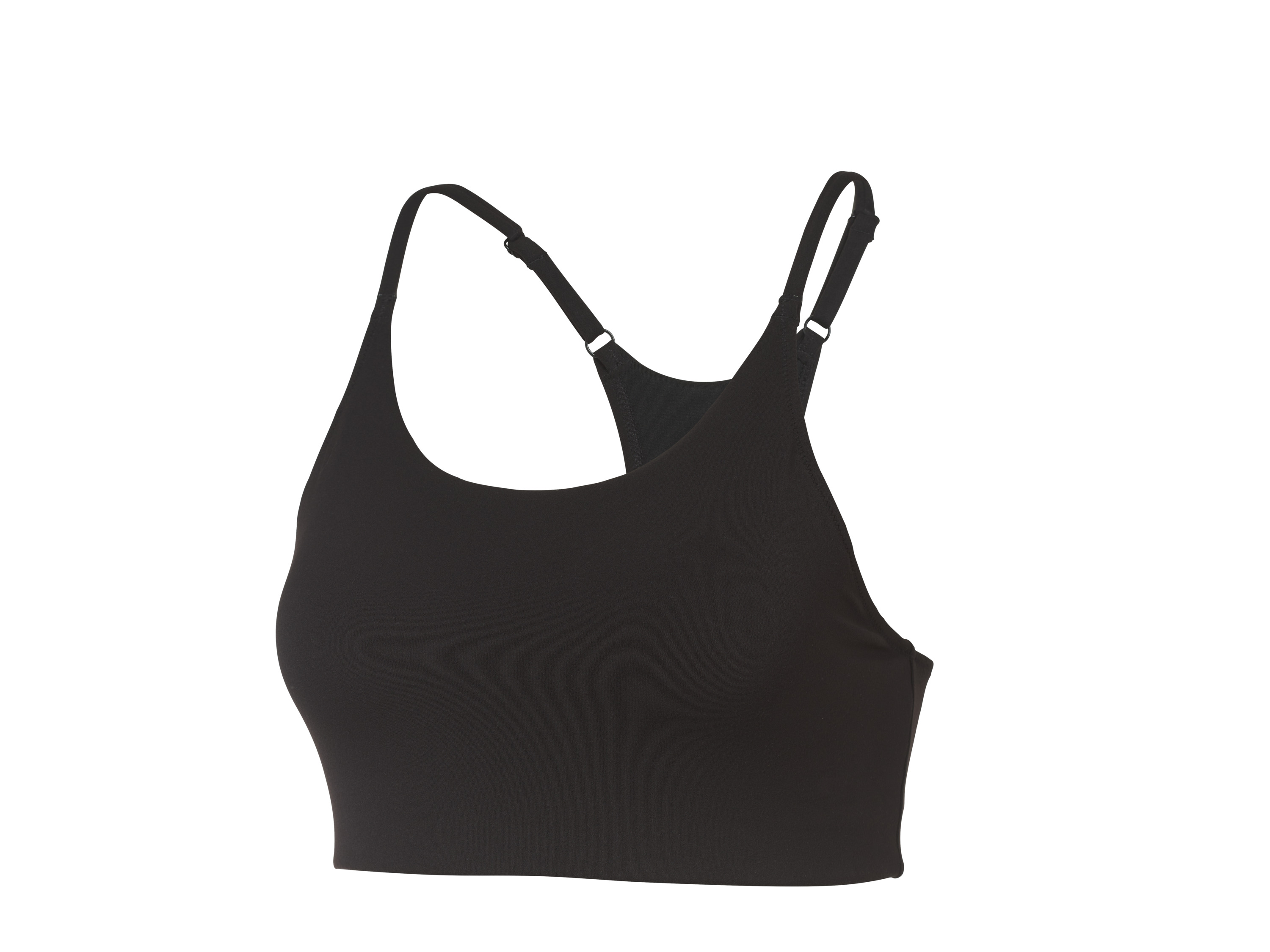 Crivit Dámská sportovní podprsenka, Light Level (černá, L(44/46))