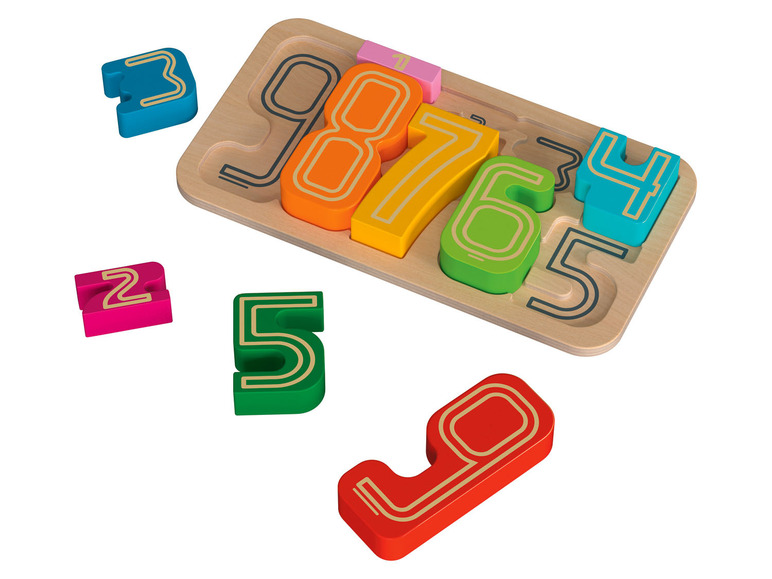  Zobrazit na celou obrazovku Playtive Dřevěná výuková hra Montessori - Obrázek 20