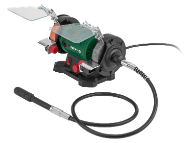 PARKSIDE® Dvoukotoučová bruska s ohebnou hřídelí PDFW 120 B3