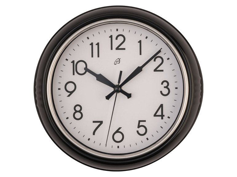  Zobrazit na celou obrazovku AURIOL® Retro nástěnné hodiny, Ø 24 cm - Obrázek 2
