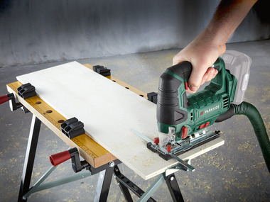 PARKSIDE® Aku přímočará pila PSTDA 20-Li B3, 2x 2 Ah
