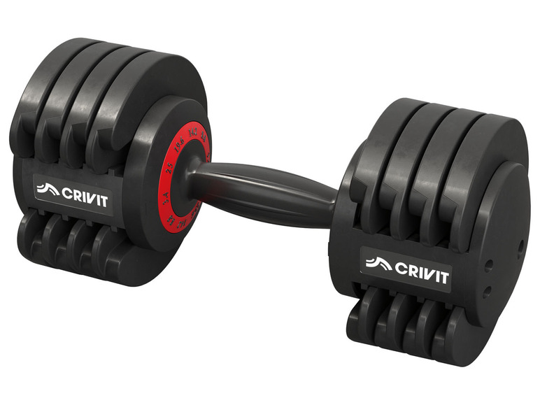  Zobrazit na celou obrazovku CRIVIT Nastavitelná činka, 25 kg - Obrázek 1