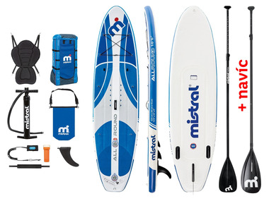 Mistral Dvoukomorový paddleboard Allround 10'6" s lehkým karbonovým pádlem