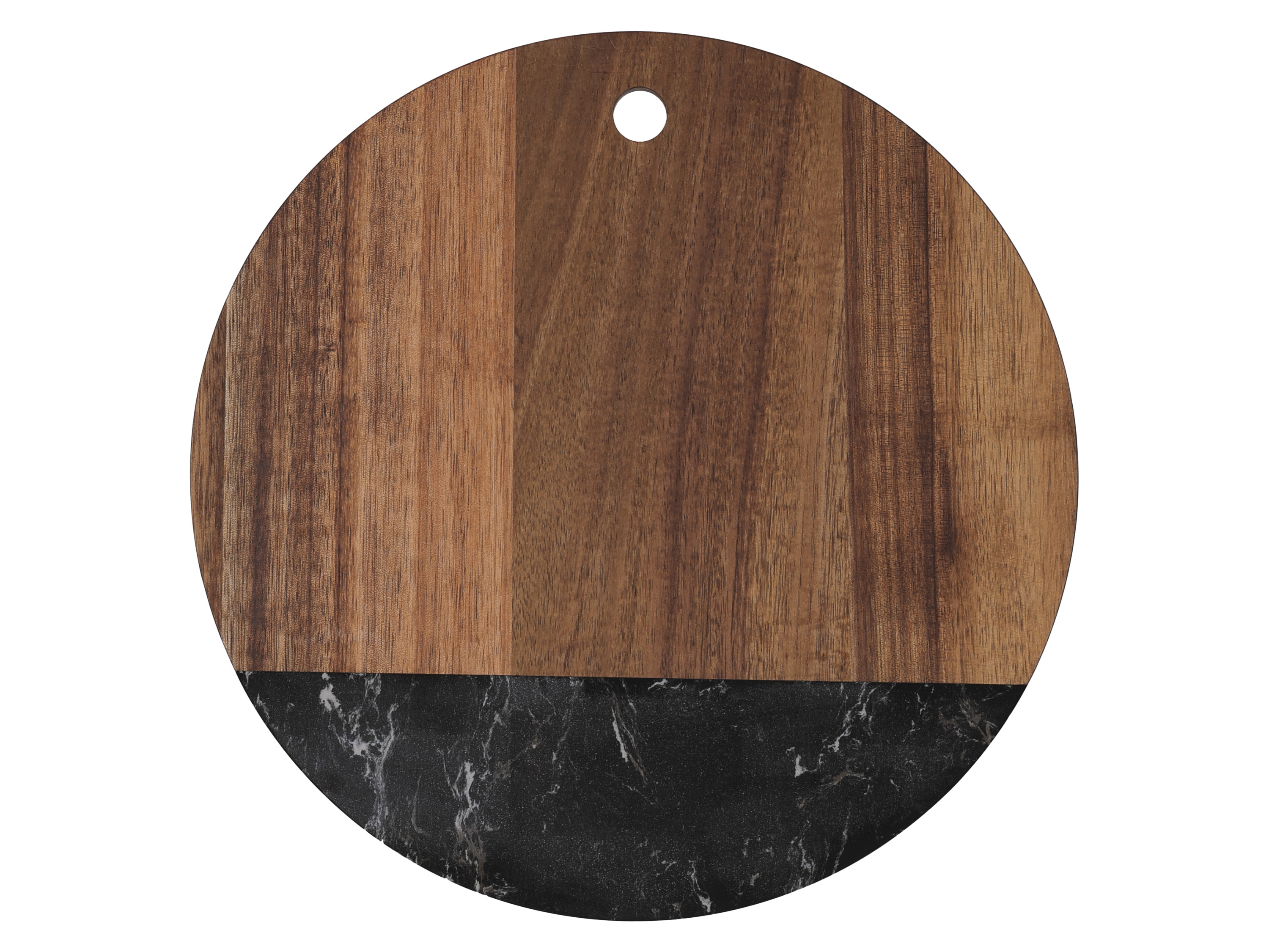 Silvercrest® Kuchyňské prkénko (kulaté tmavé)