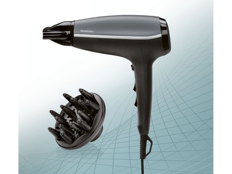  Zobrazit na celou obrazovku SILVERCREST® PERSONAL CARE Vysoušeč vlasů DC SHDB 2200 B1 - Obrázek 9
