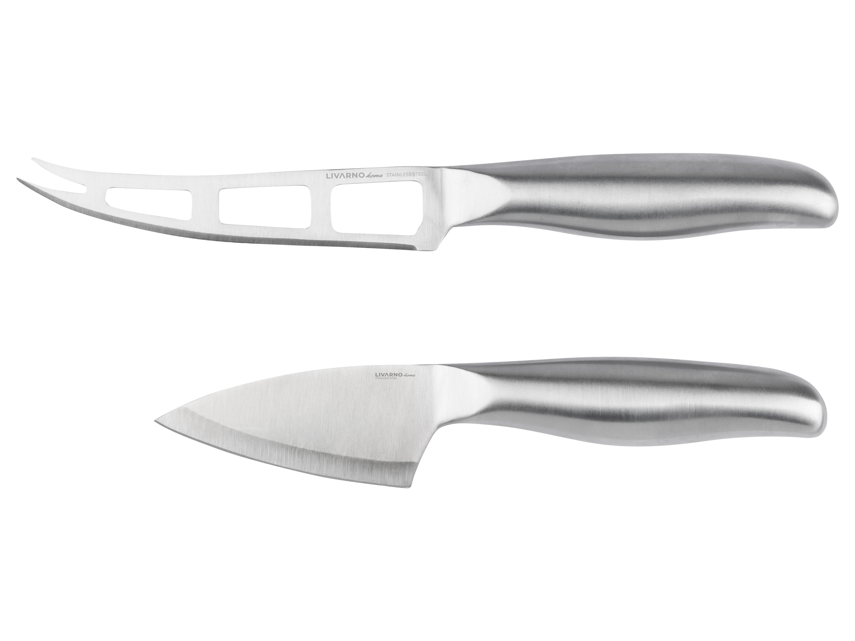 Livarno home Kuchyňský nerezovný nůž (Nůž na sýr 2 kusy)