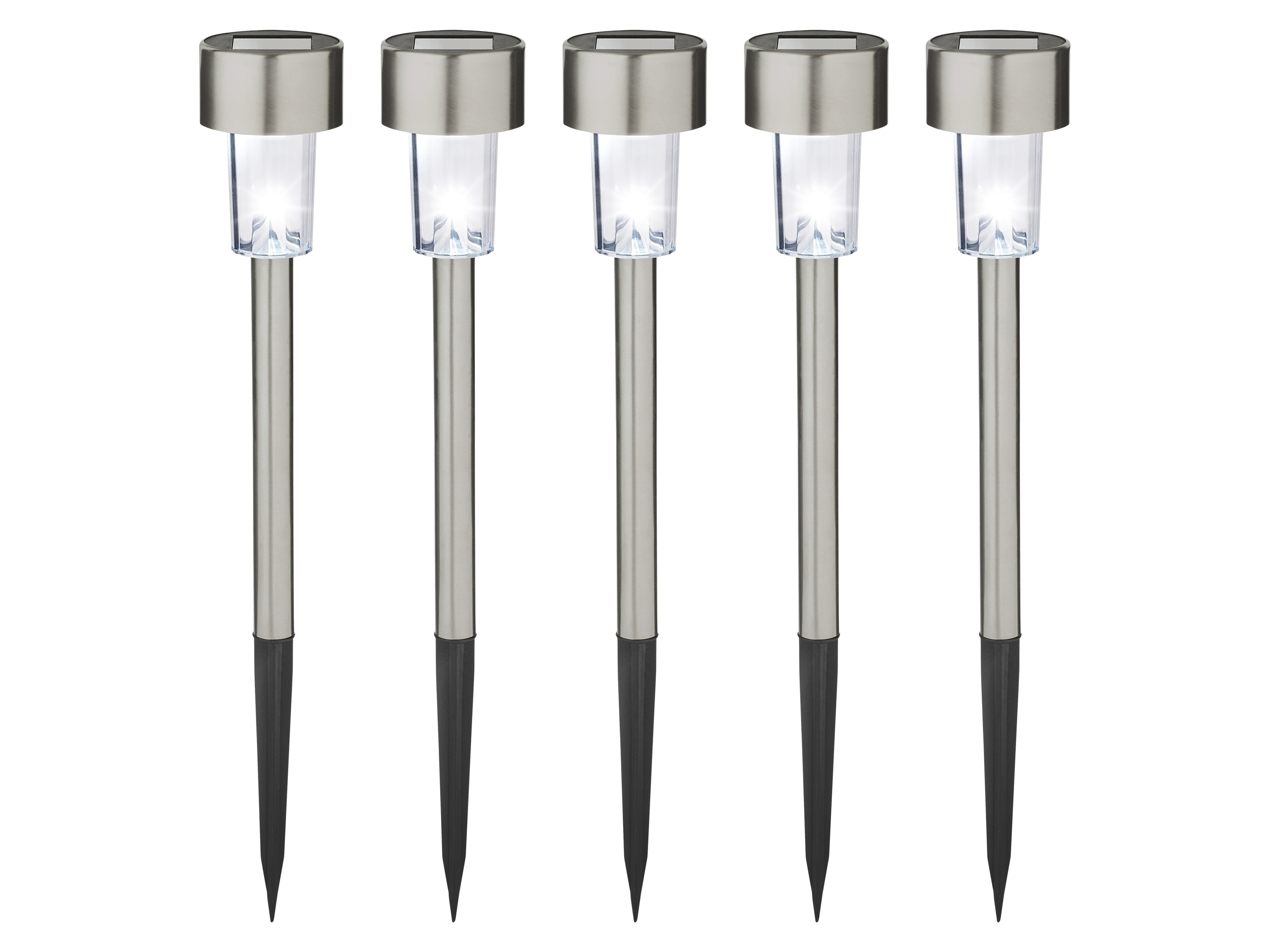 Livarno® Solární LED svítidlo, 5dílná sada