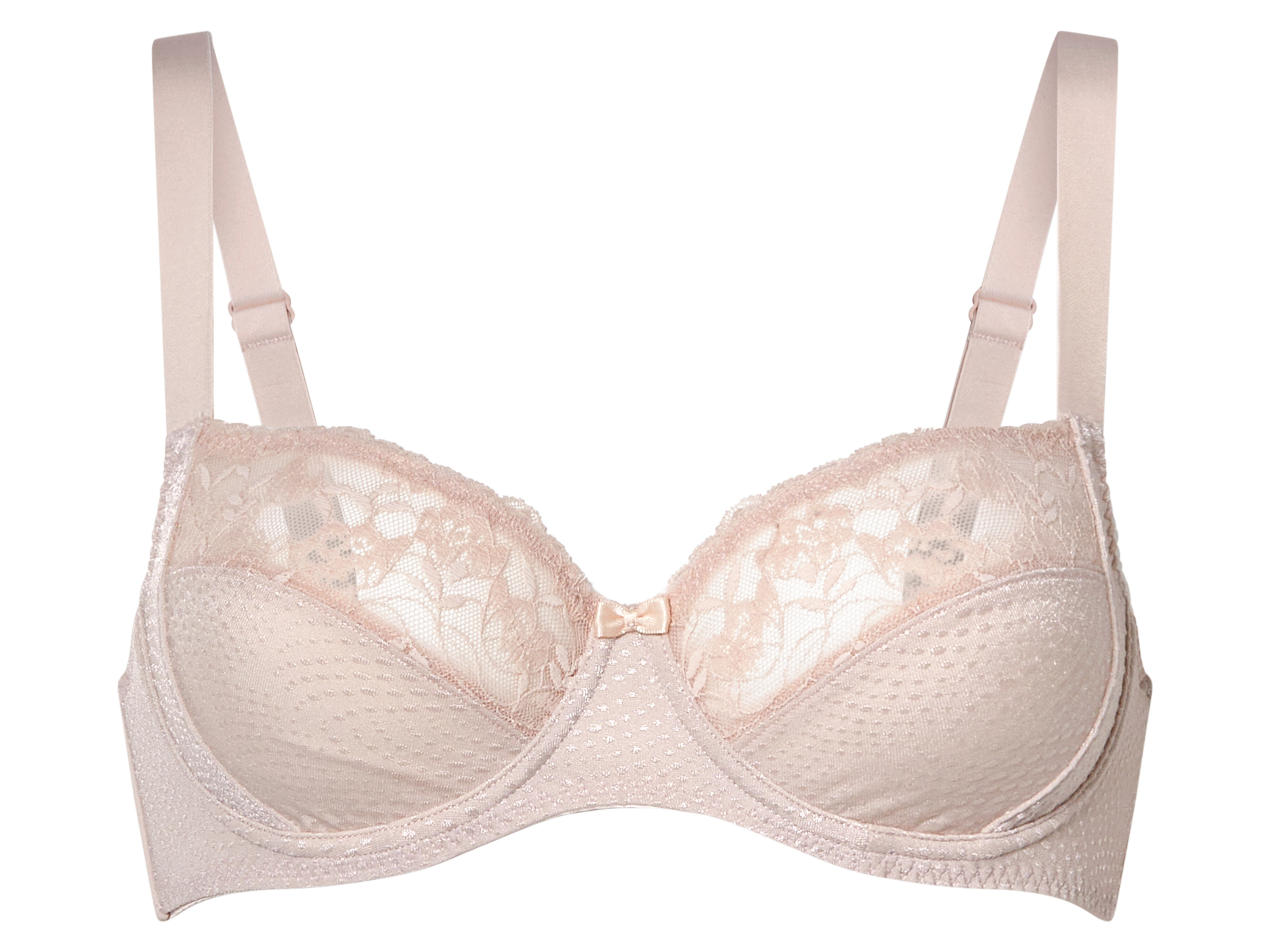 esmara® Dámská podprsenka s krajkou (světle růžová, 85C)