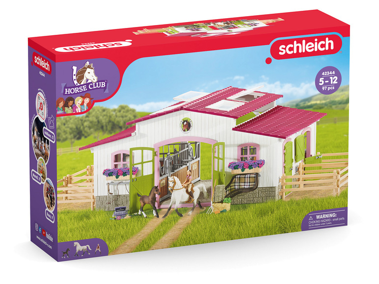  Zobrazit na celou obrazovku Schleich 42344 Jezdecký klub Horsce Club - Obrázek 1
