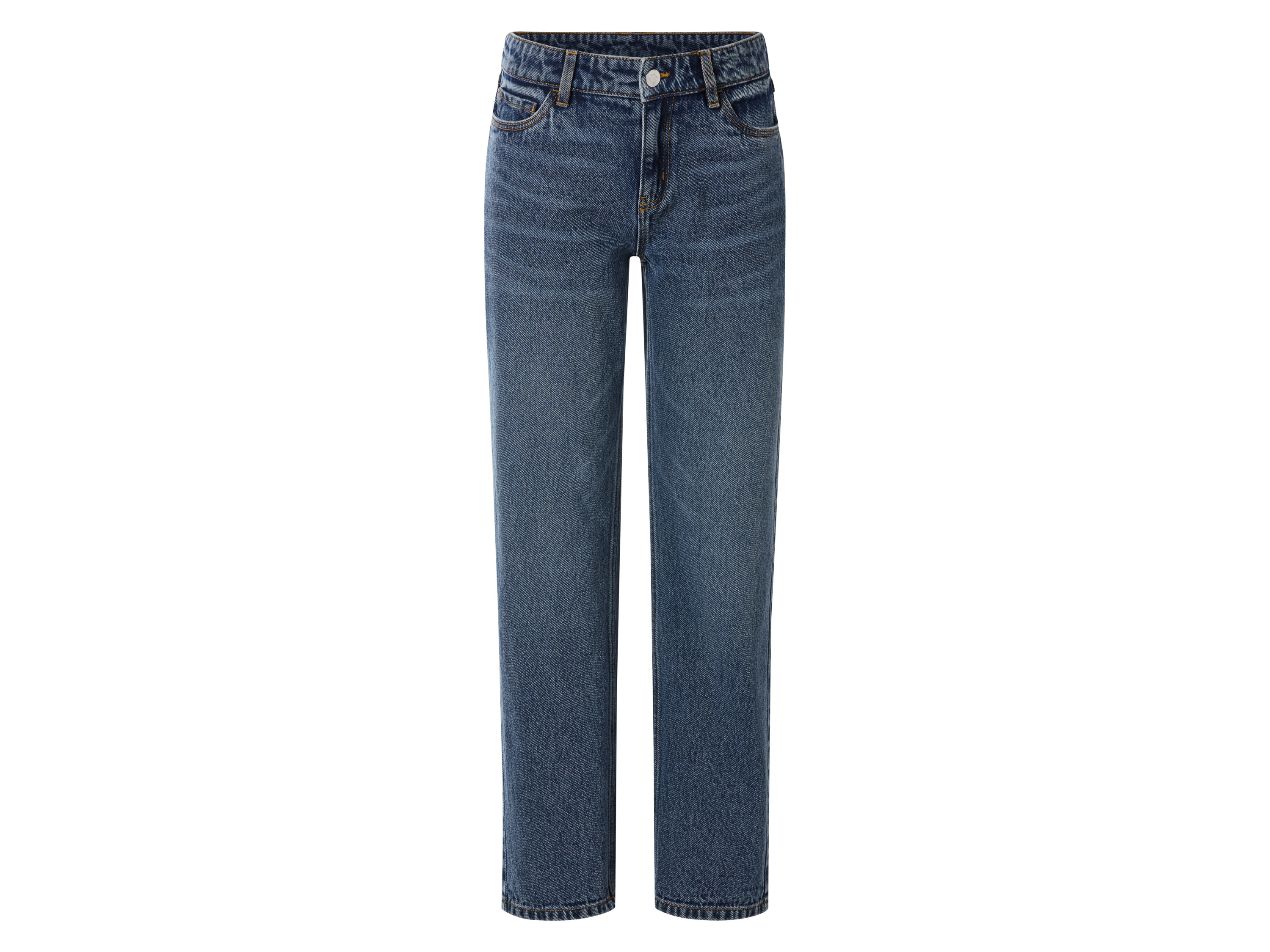 Esmara Kids Dívčí džíny / Straight Fit (tmavě modrá, 134)