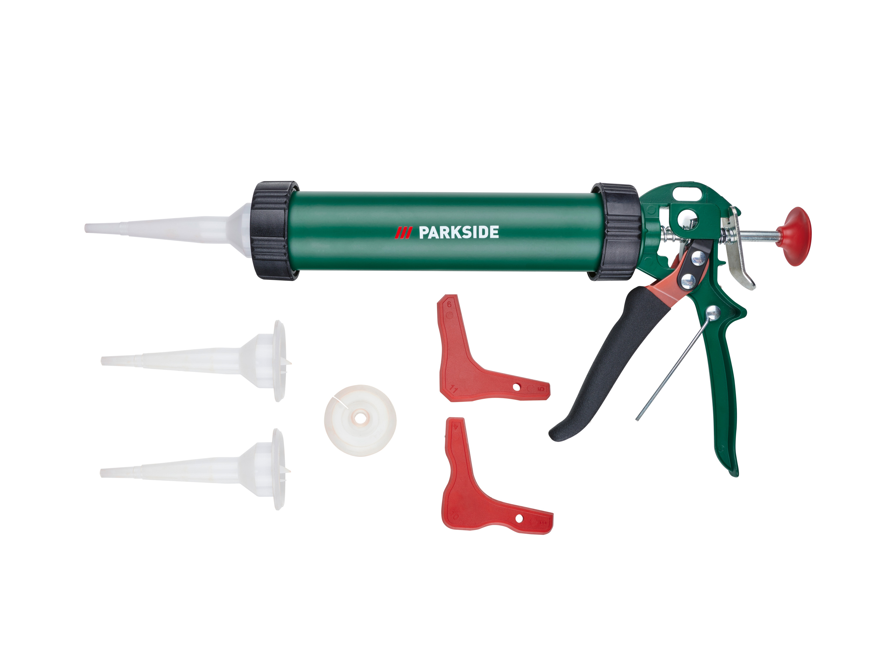 Parkside® Pistole na kartuše, 6dílná sada