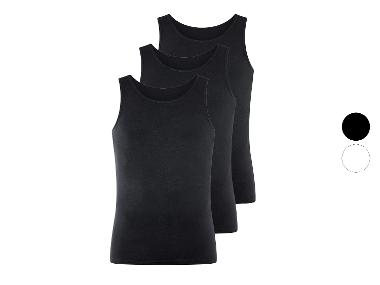 LIVERGY® Pánský nátělník, 3 kusy