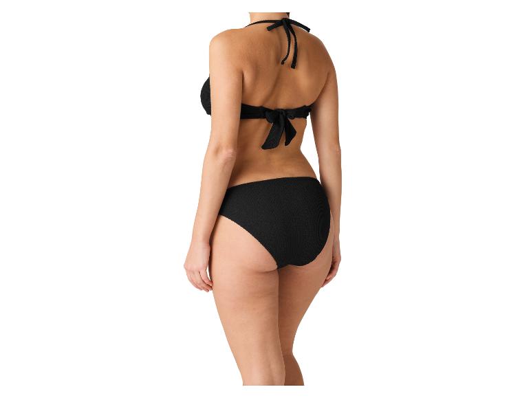 Dámské černé bikiny, zadní pohled.