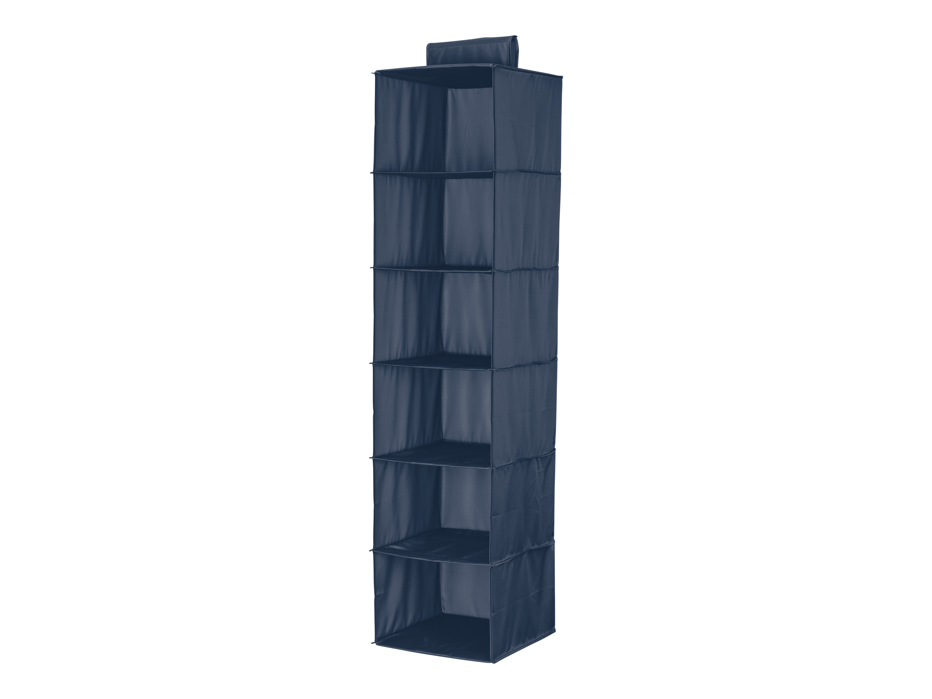 Livarno home Závěsný organizér / Organizér na boty / Obal na oděvy / Úložný box pod postel (závěsný organizér, tmavě modrá)