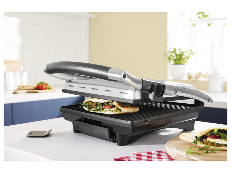  Zobrazit na celou obrazovku SILVERCREST® KITCHEN TOOLS Panini gril SPM 2000 D2 - Obrázek 2