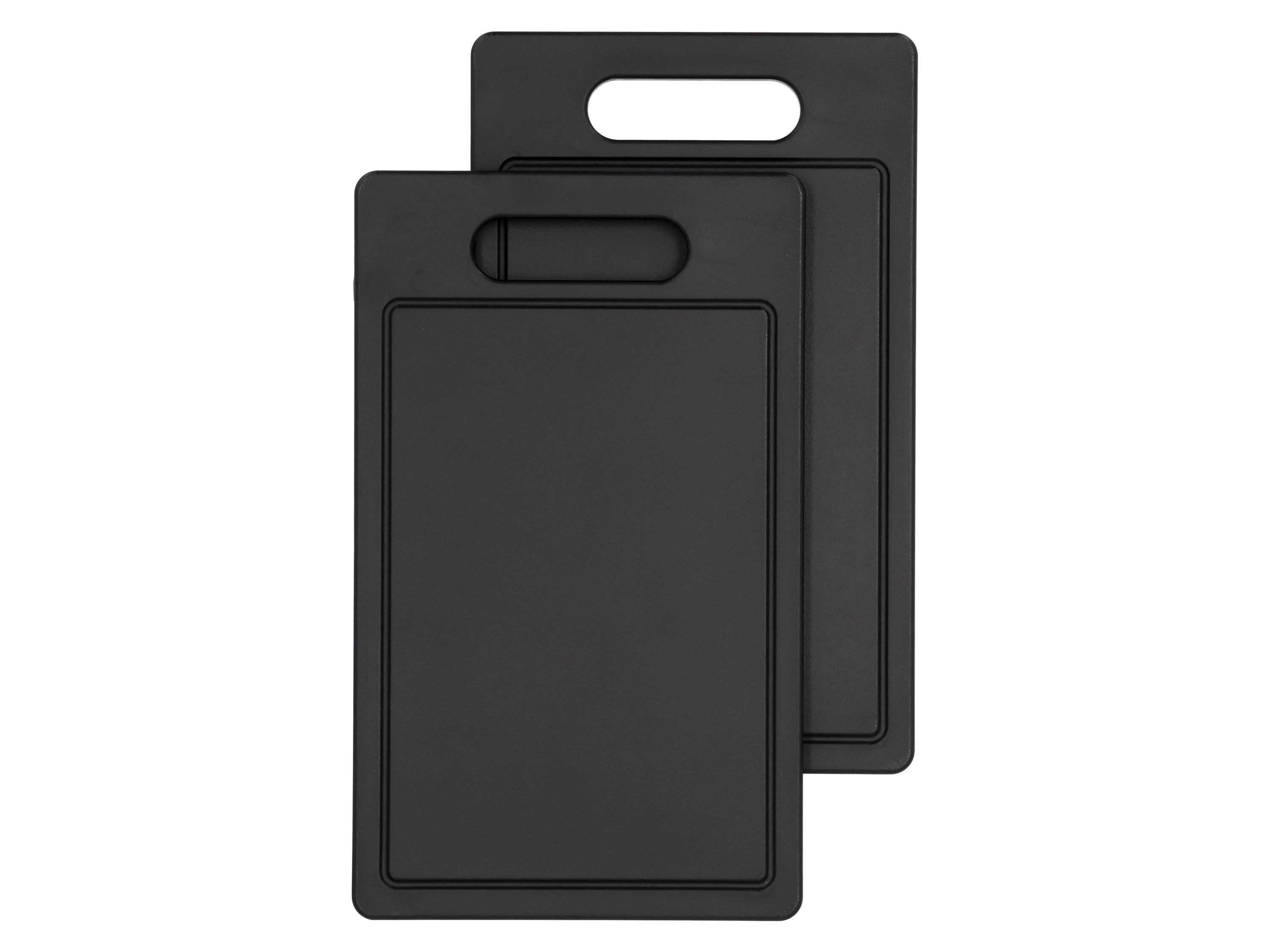 Silvercrest® Kuchyňské prkénko (malý/černý 2ks)