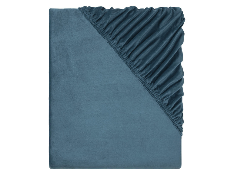  Zobrazit na celou obrazovku LIVARNO home Plyšové napínací prostěradlo, 90-100 x 200 cm - Obrázek 3