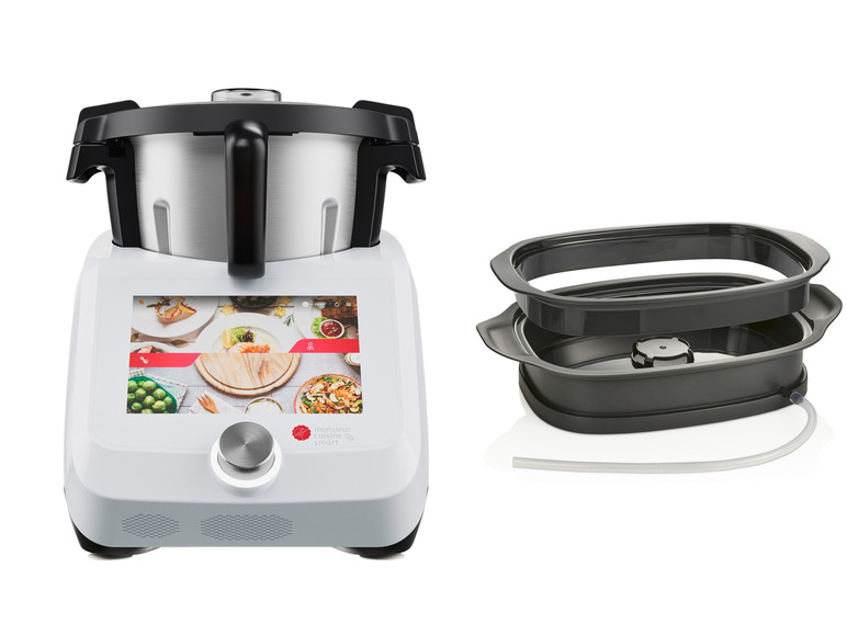 Multifunkční kuchyňský robot Monsieur Cuisine Smart s parním košem.