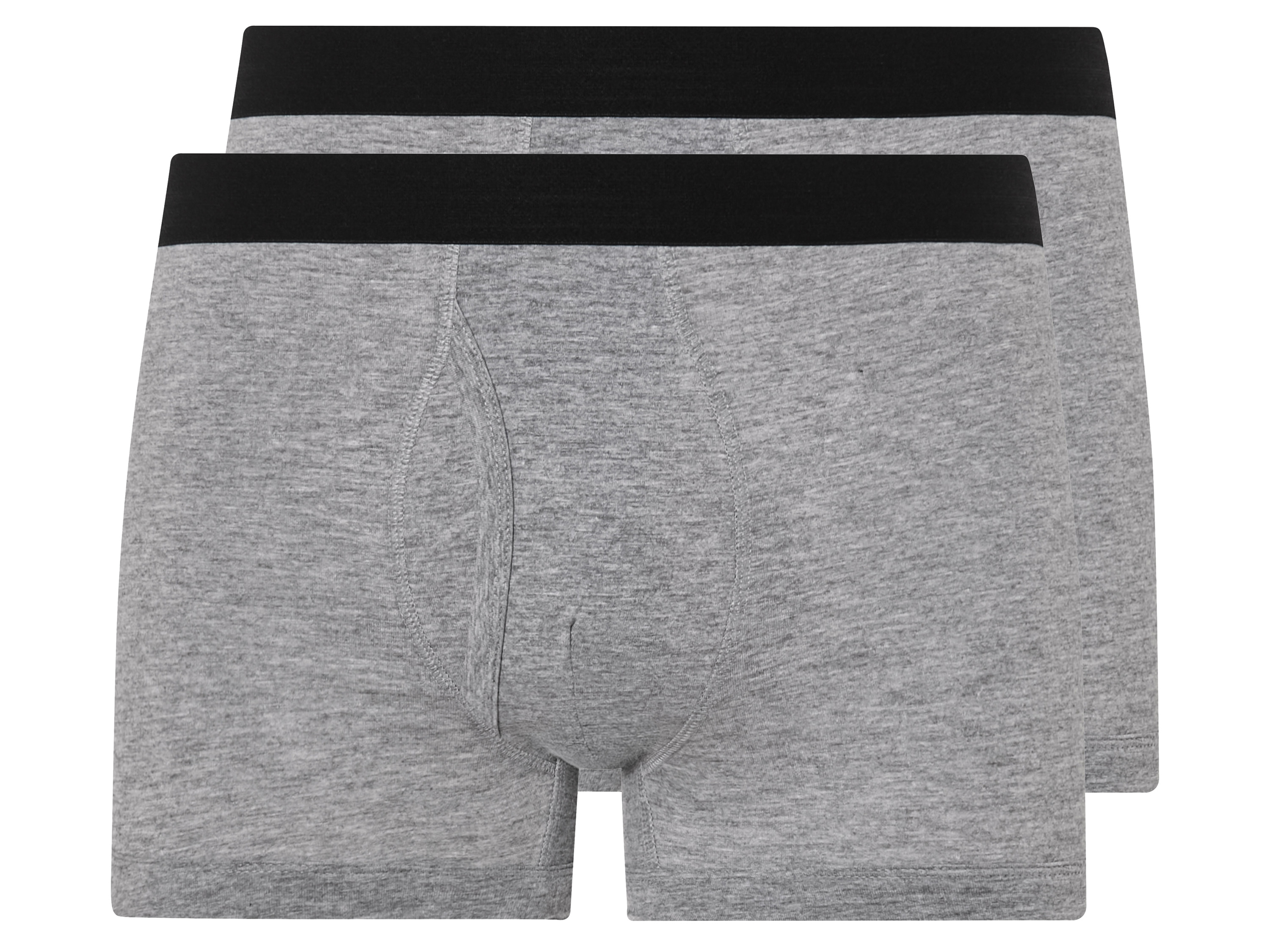 Livergy® Pánské boxerky, 2 kusy (6/L, šedá)