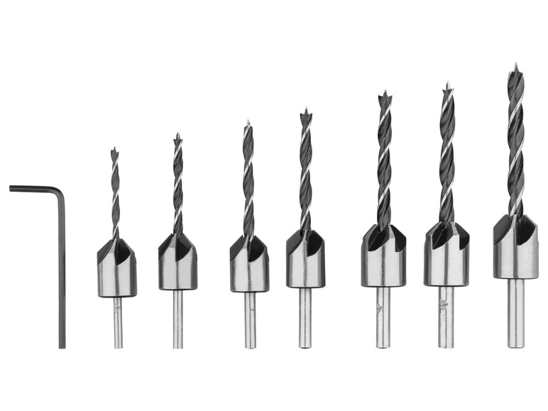 Zobrazit na celou obrazovku PARKSIDE® Sada speciálních vrtáků PSB 6 A1 - Obrázek 3