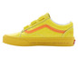 Žluté tenisky Vans Old Skool se suchým zipem.