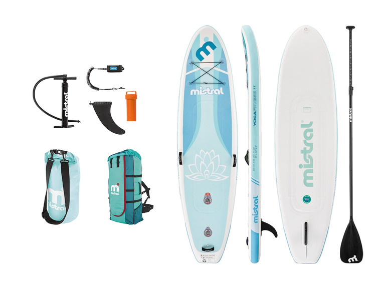  Zobrazit na celou obrazovku Mistral Dvoukomorový paddleboard Yoga 11' - Obrázek 1