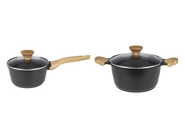 ERNESTO® Hrnec z hliníkové litiny, Ø 20 cm / Rendlík z hliníkové litiny, Ø 16 cm