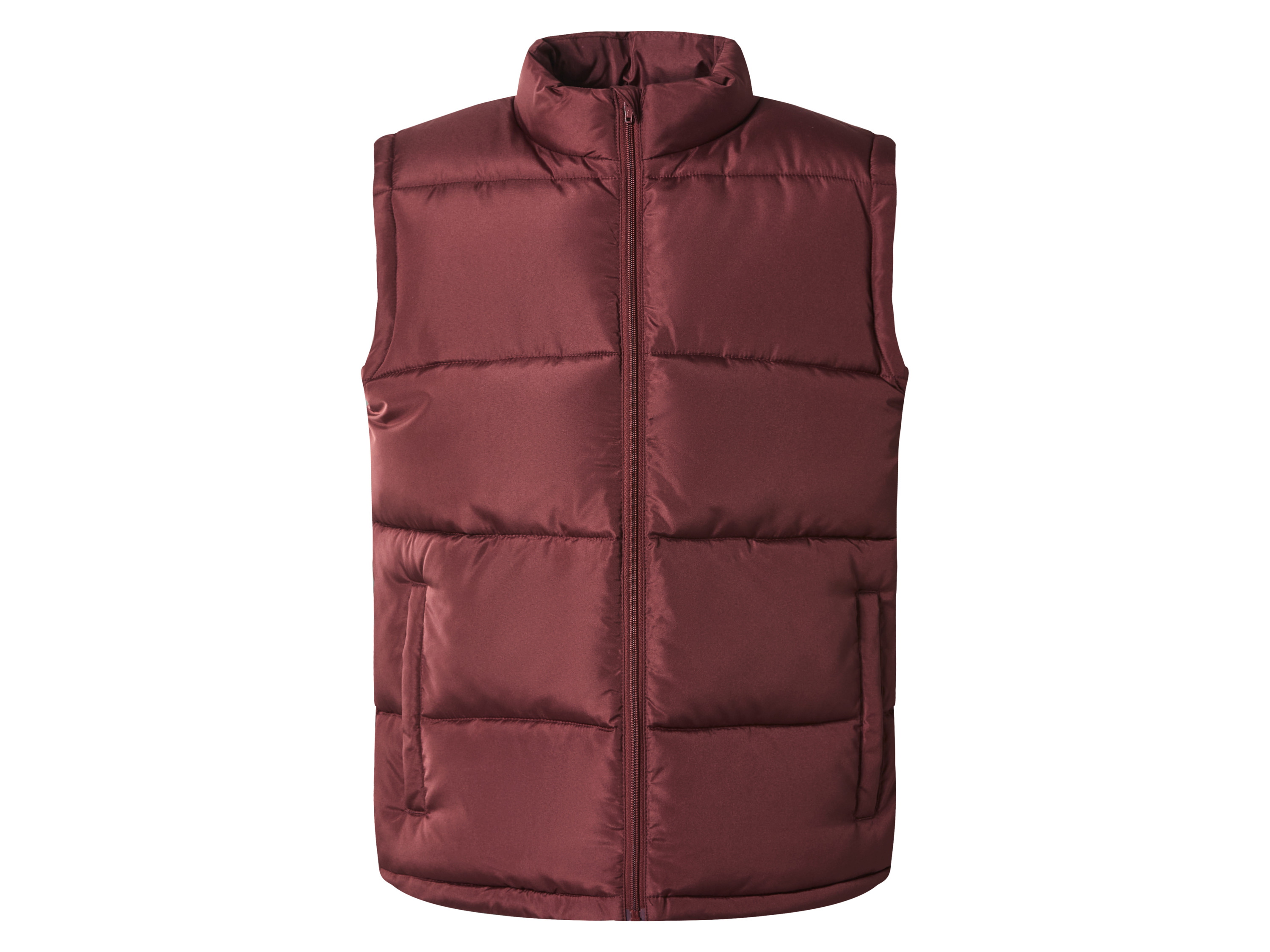 Esmara MEN Pánská prošívaná vesta (tmavě červená, XL (56/58))
